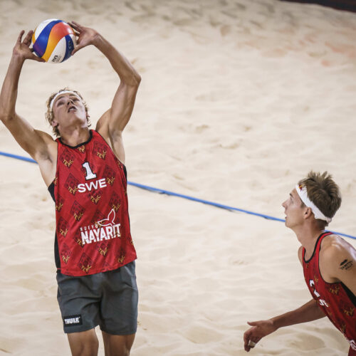 Чемпионы Европы Оман и Хелльвиг продолжили удачное начало Олимпийского цикла (Фото: Volleyball World)