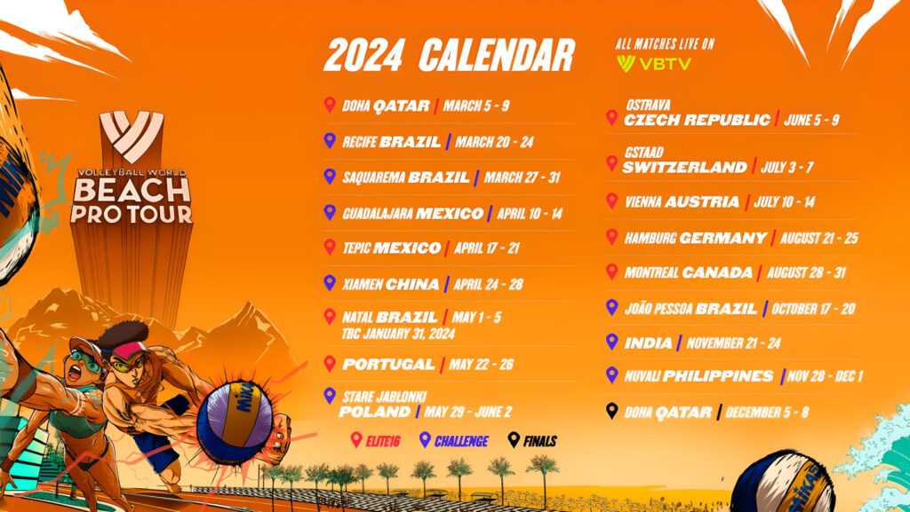 Календарь Про-тура 2024