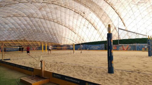 Spielmanngasse Beachvolleyball-Halle