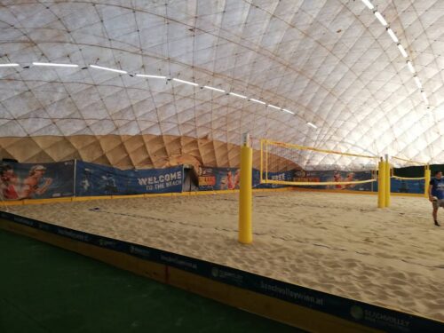 Spielmanngasse Beachvolleyball-Halle