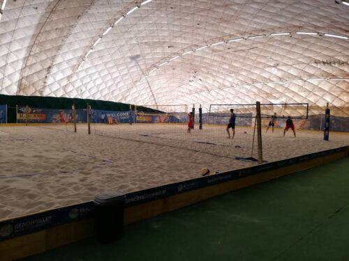 Spielmanngasse Beachvolleyball-Halle