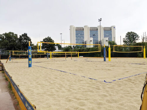 Spielmanngasse Beachvolleyball-Halle