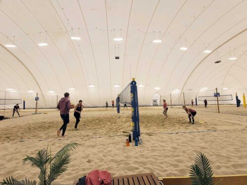 Spielmanngasse Beachvolleyball-Halle