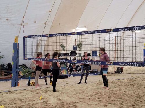 Spielmanngasse Beachvolleyball-Halle
