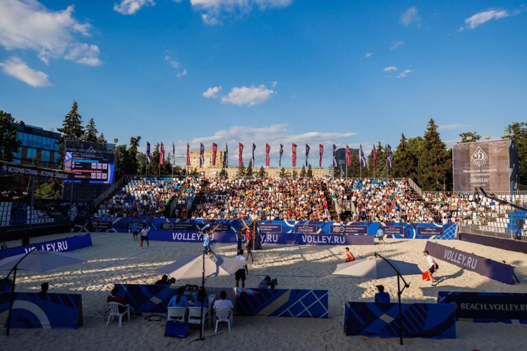 Чемпионата России 2023 по пляжному волейболу в Москве