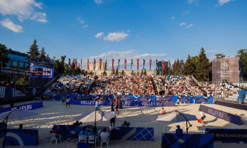 Чемпионата России 2023 по пляжному волейболу в Москве