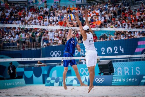 Пляжный волейбол на Олимпийских Играх 2024 в Париже