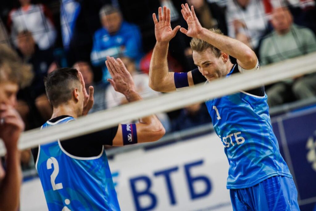 Олег Стояновский (слева) и Илья Лешуков в Анапе 2025 / Фото - воллей.ру