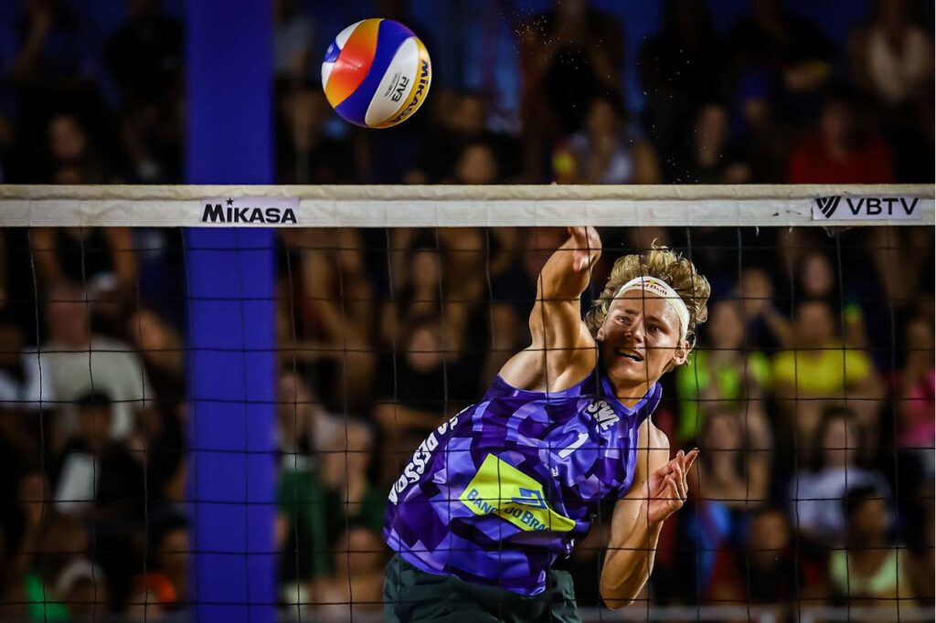 Давид Аман в Жуан-Песоа 2025 / Фото - FIVB